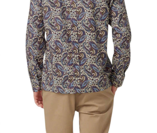 Ben Sherman - Signature Paisley Long Sleeve Shirt