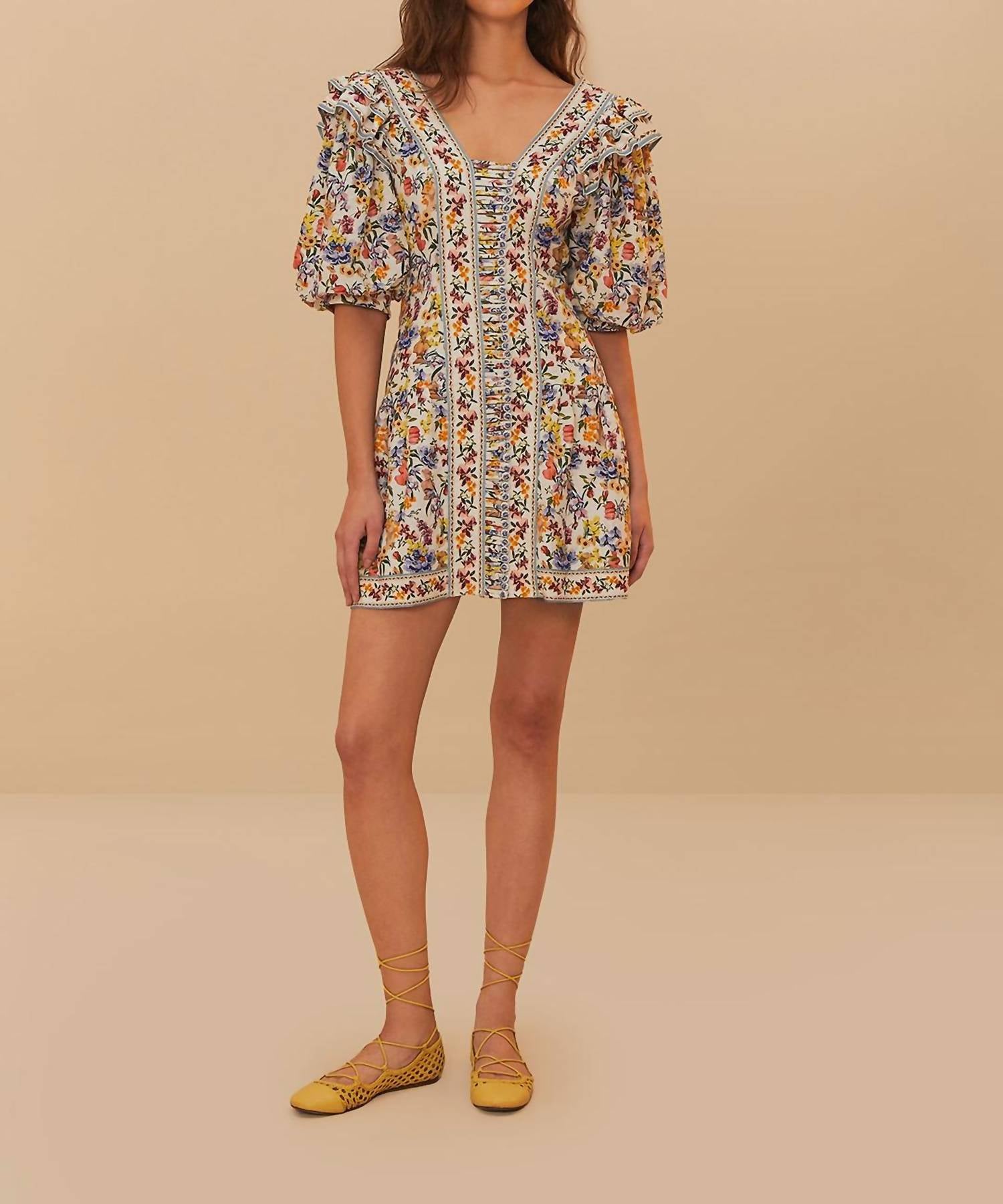 Farm Rio - Greek Garden Dress