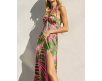 Dress Forum - Tropical Adventures Halter Neck Maxi Dress
