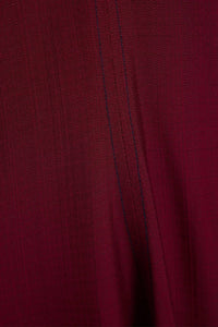 Victoria Beckham - Draped V Neck Midi Dress