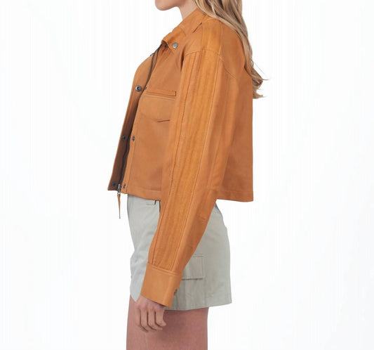 Jkt Nyc - Christina Matte Leather Jacket