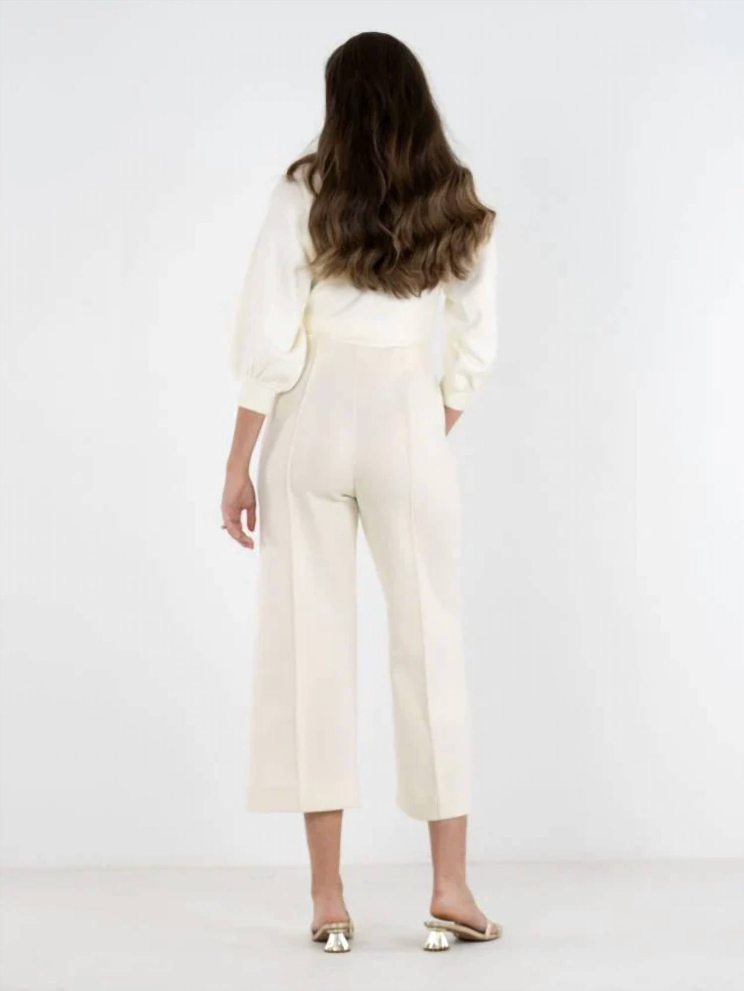 Emily Mccarthy - Cropped Piper Pant
