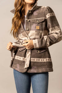 Kimes Ranch Rebecca Wool Coat in natural - women's jacket - view 4