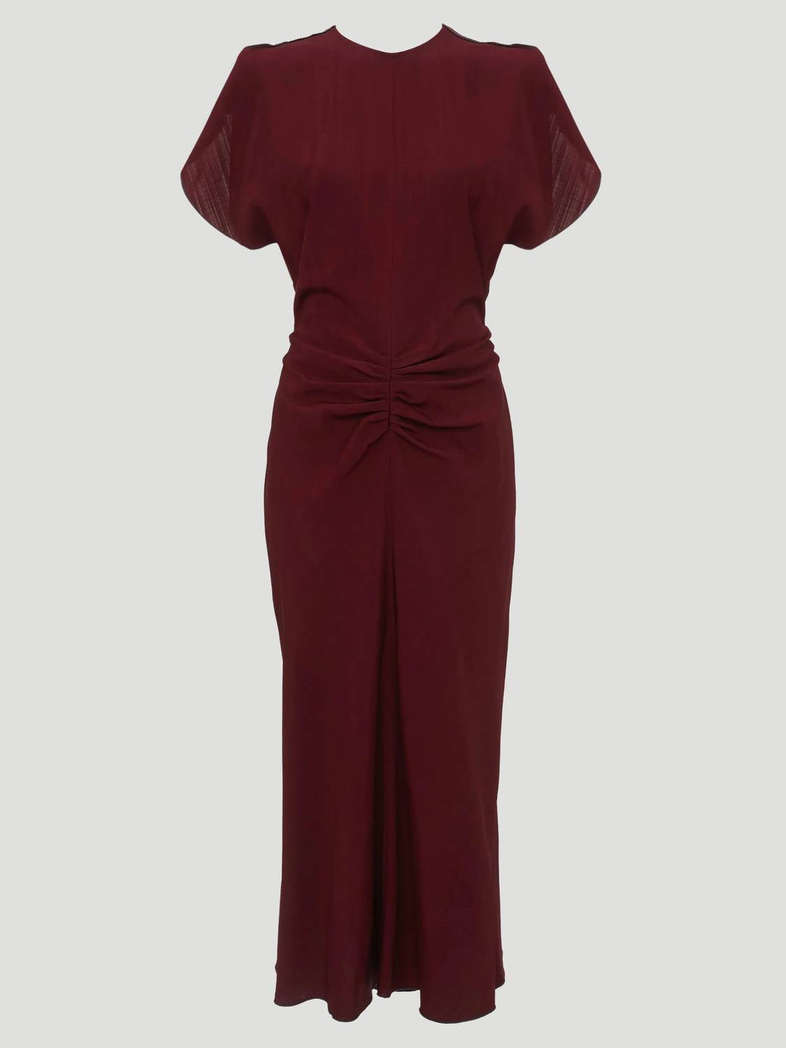 Victoria Beckham - Gathered Waist Midi Dress