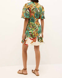Marie Oliver Gwyneth Mini Dress in paradise - women's dress - detail view