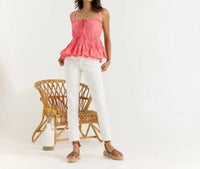 Calypso St. Barth - Lola Coral Top