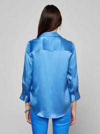 L'Agence - Dani Silk Blouse