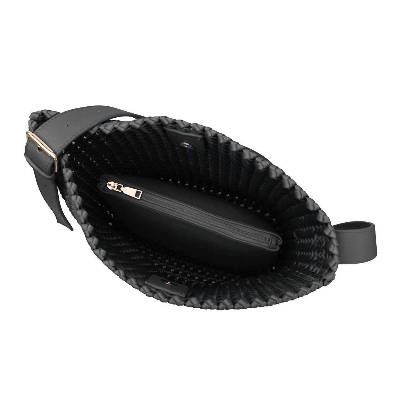 Melie Bianco Celine Shoulder Bag in black - women's bag - view 5