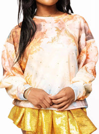 Queen Of Sparkles - Roman Painting Sweatshirt