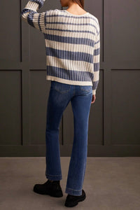 Tribal - Stripe Knit Sweater