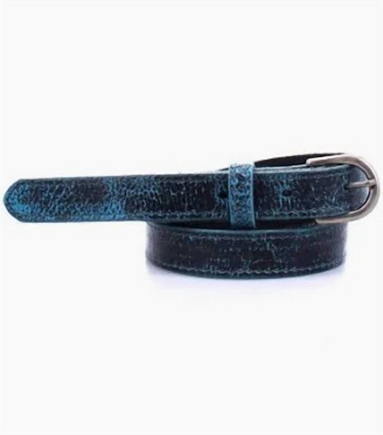 Bedstu - Women's Monae Leather Skinny Belt