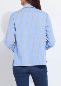 Lysse Sequin Shirting in luminous - women's shirt - alternate view