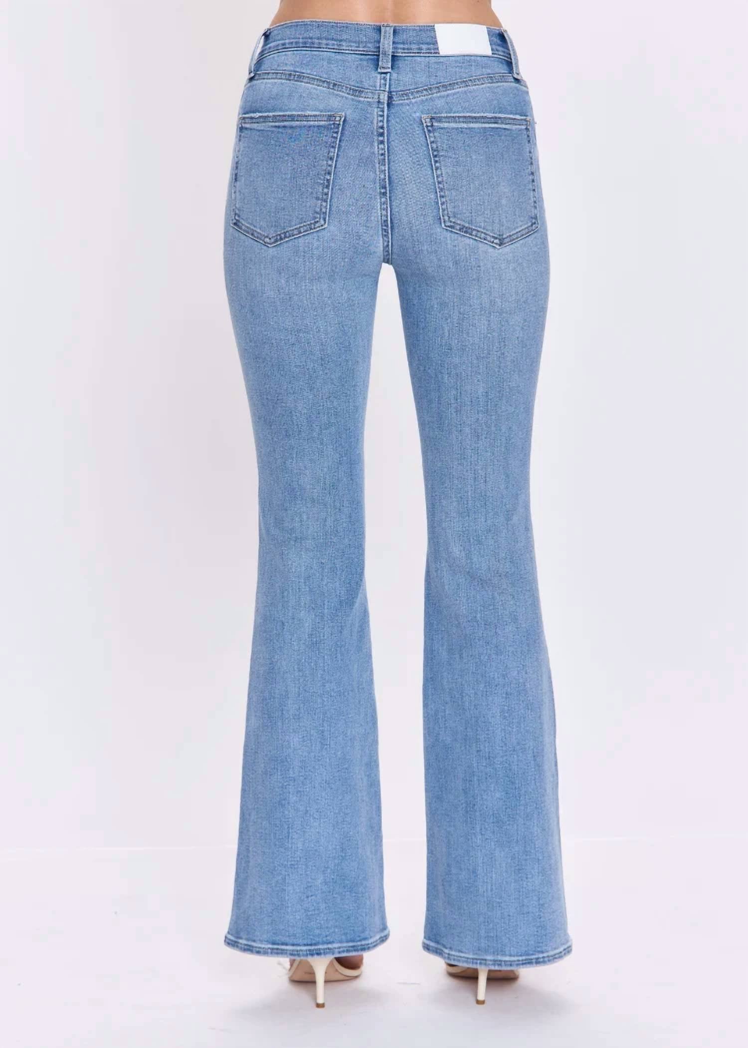 Pistola - Kinsley Mid Rise Flare Jeans
