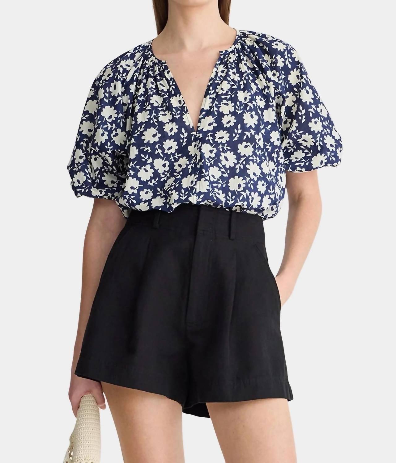 Apiece Apart - Nele Lantern Sleeve Top