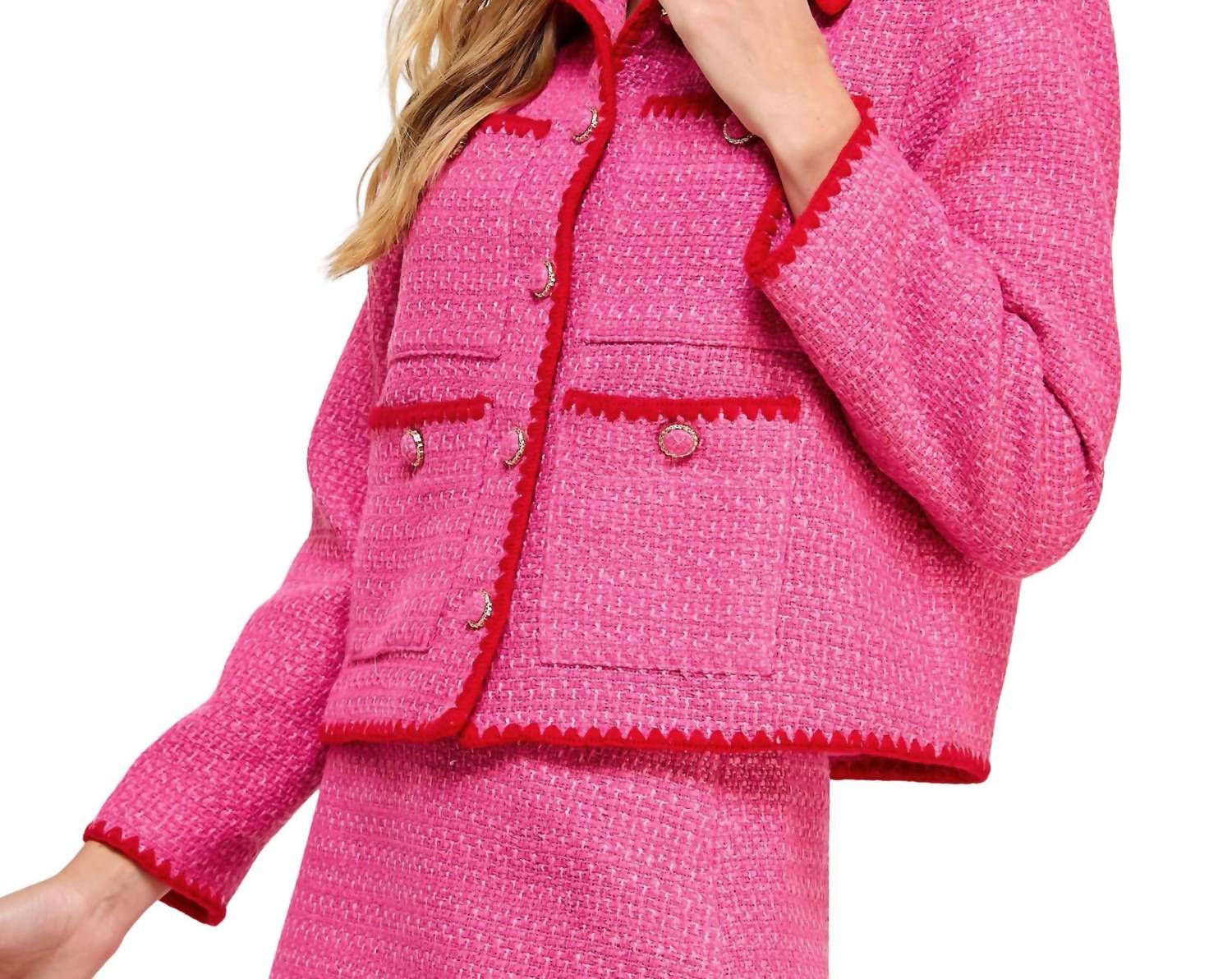 Strut & Bolt - Embroidered Tweed Jacket