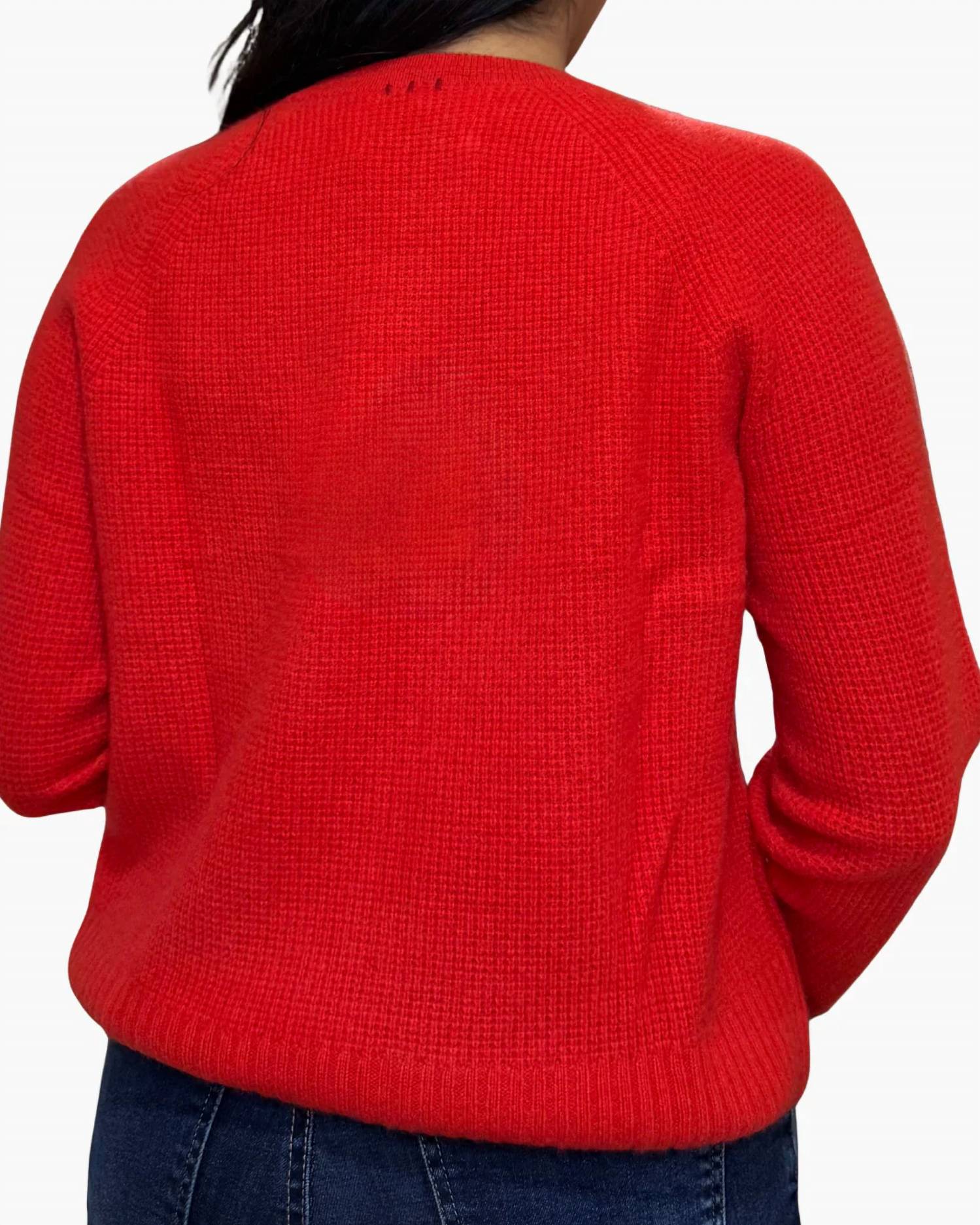 White + Warren - Cashmere Waffle Sweatshirt