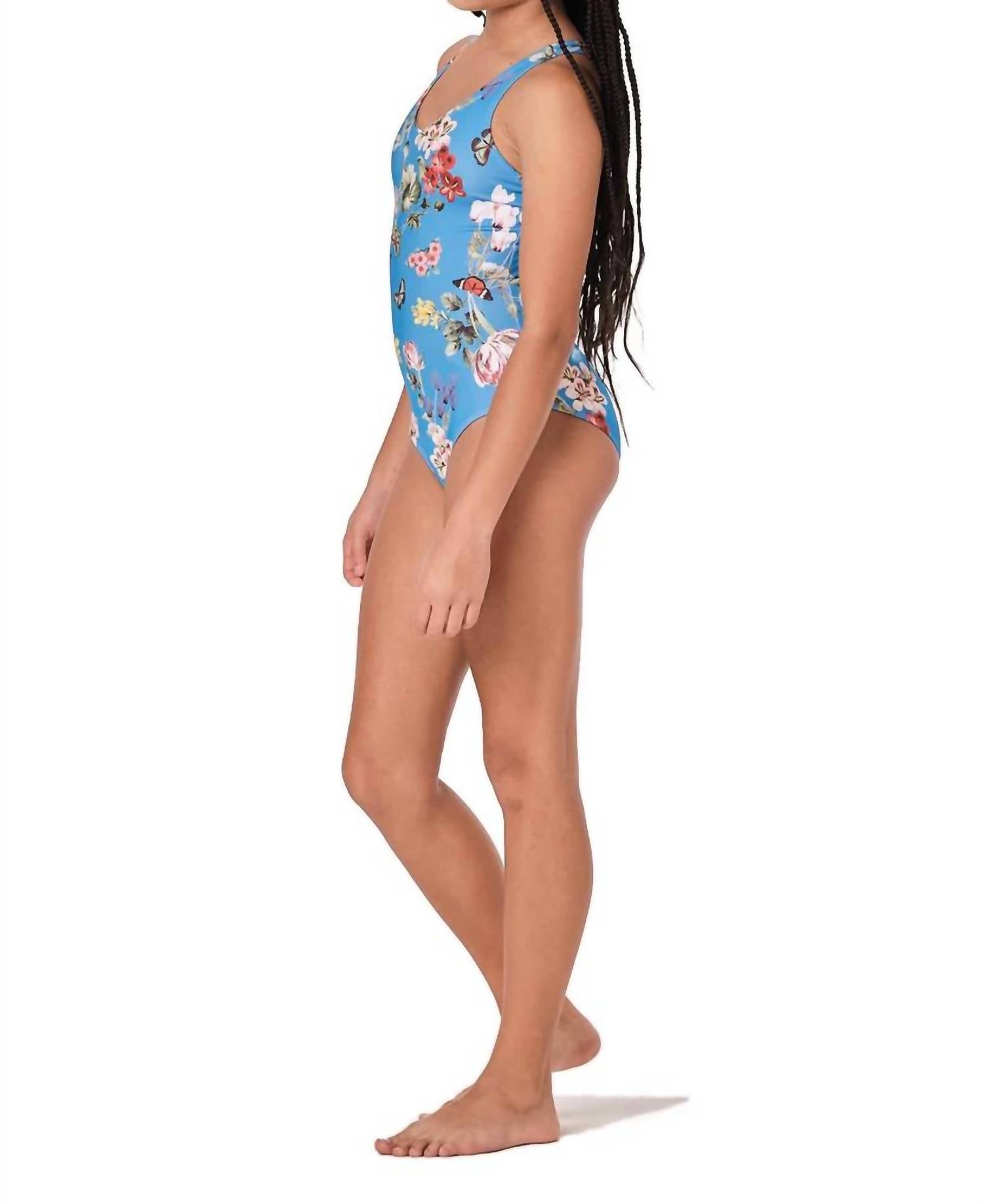 Submarine - Kid's Not Too Basic Forest Royal One Piece