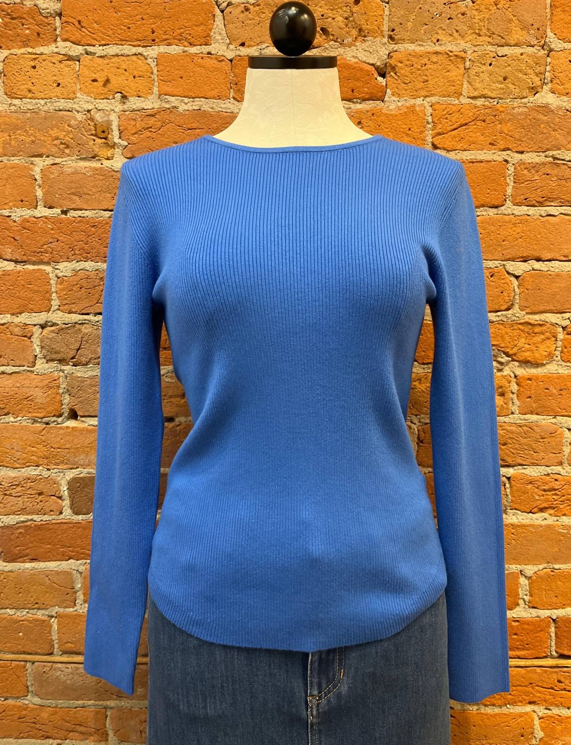 Nic + Zoe - Women's Ribbed Crewneck Sweater