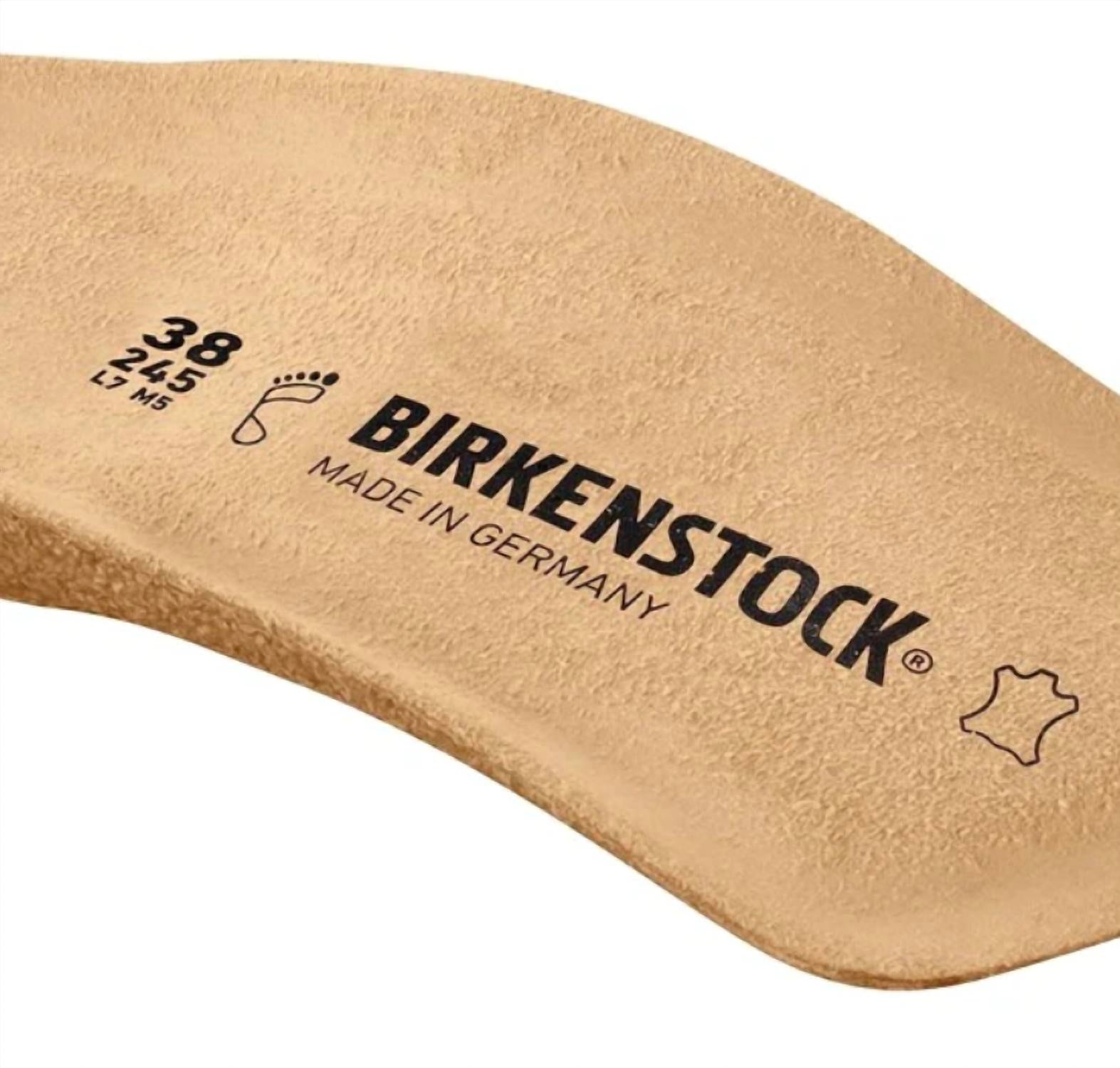 BIRKENSTOCK Unisex Birko Natural Arch Insoles in tan - flats - detail view