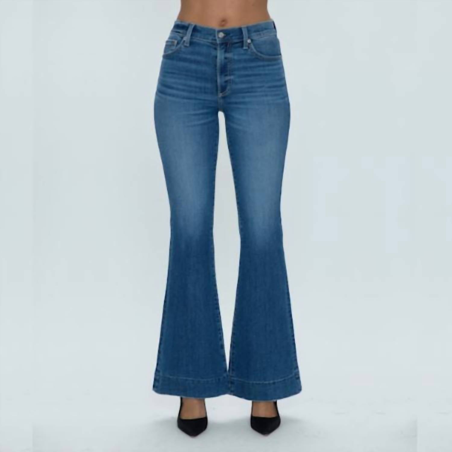 Pistola - Kinsley Mid Rise Ultra Flare Jeans