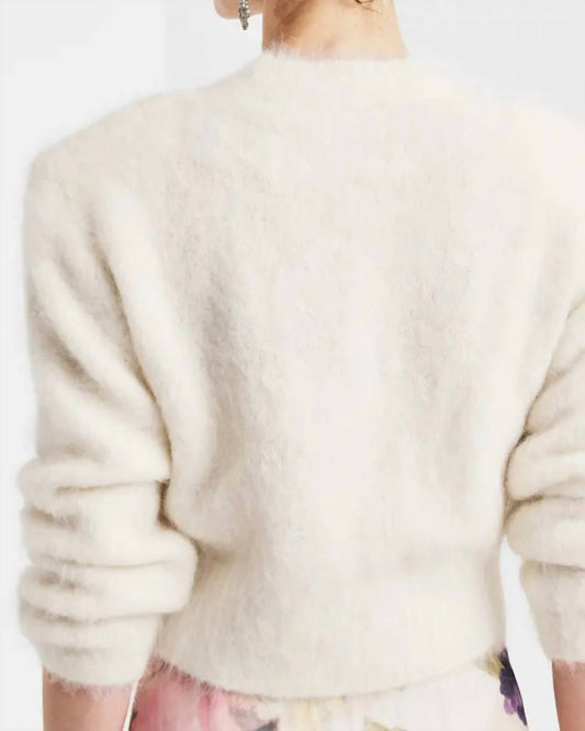 Bytimo - Hairy Knit Fitted Sweater