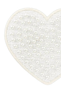 Stoney Clover Lane - Jumbo Pearl Heart Patch