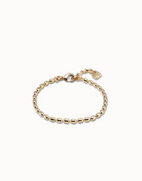 Unode50 - Unisex Oval Link Chain Charm Bracelet