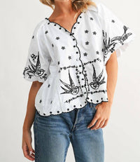 Joh - Juanita Lightweight Blouse Top