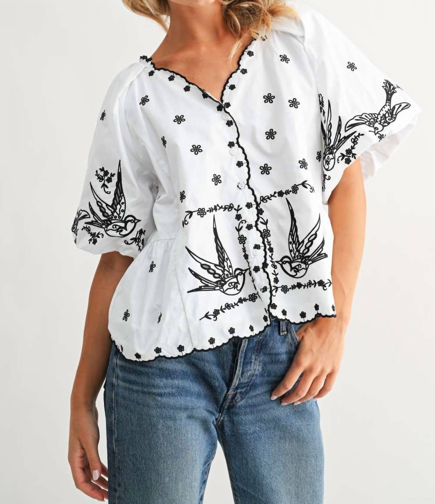 Joh - Juanita Lightweight Blouse Top