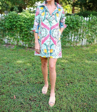 House Of Mbr - Chinois Shirt Mini Dress