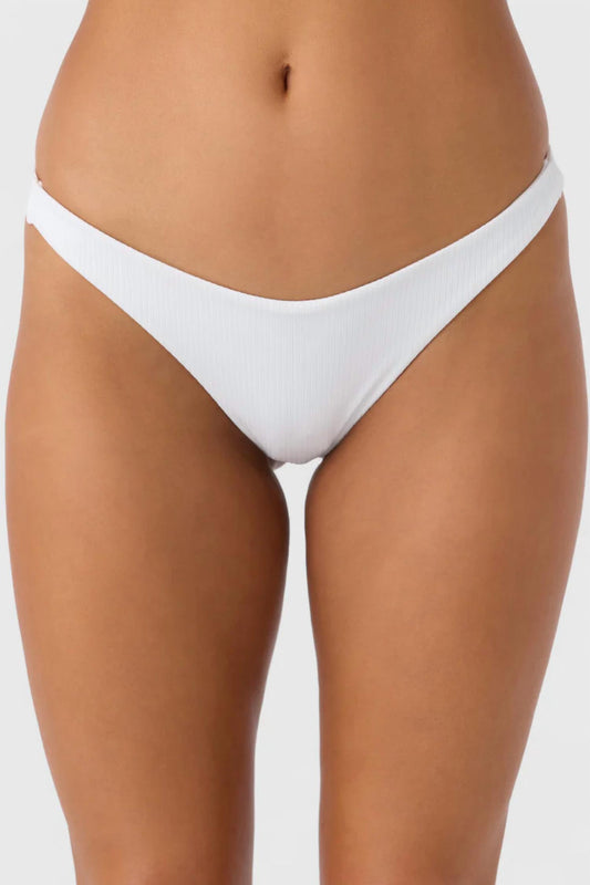 O'Neill - Saltwater Solids Rib Hermosa Skimpy Bikini Bottoms