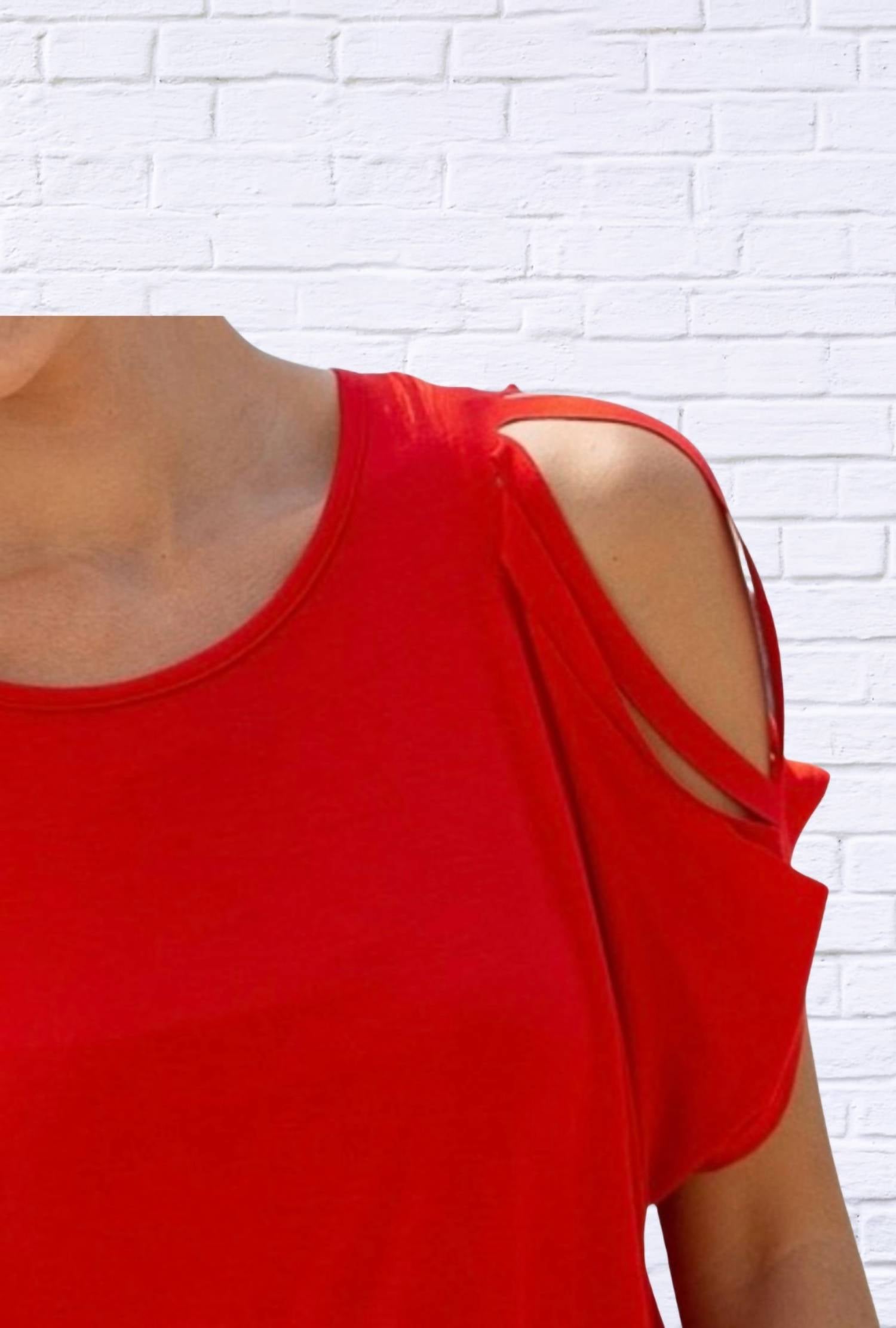 E. Luna - 4th July Laser Cut Top