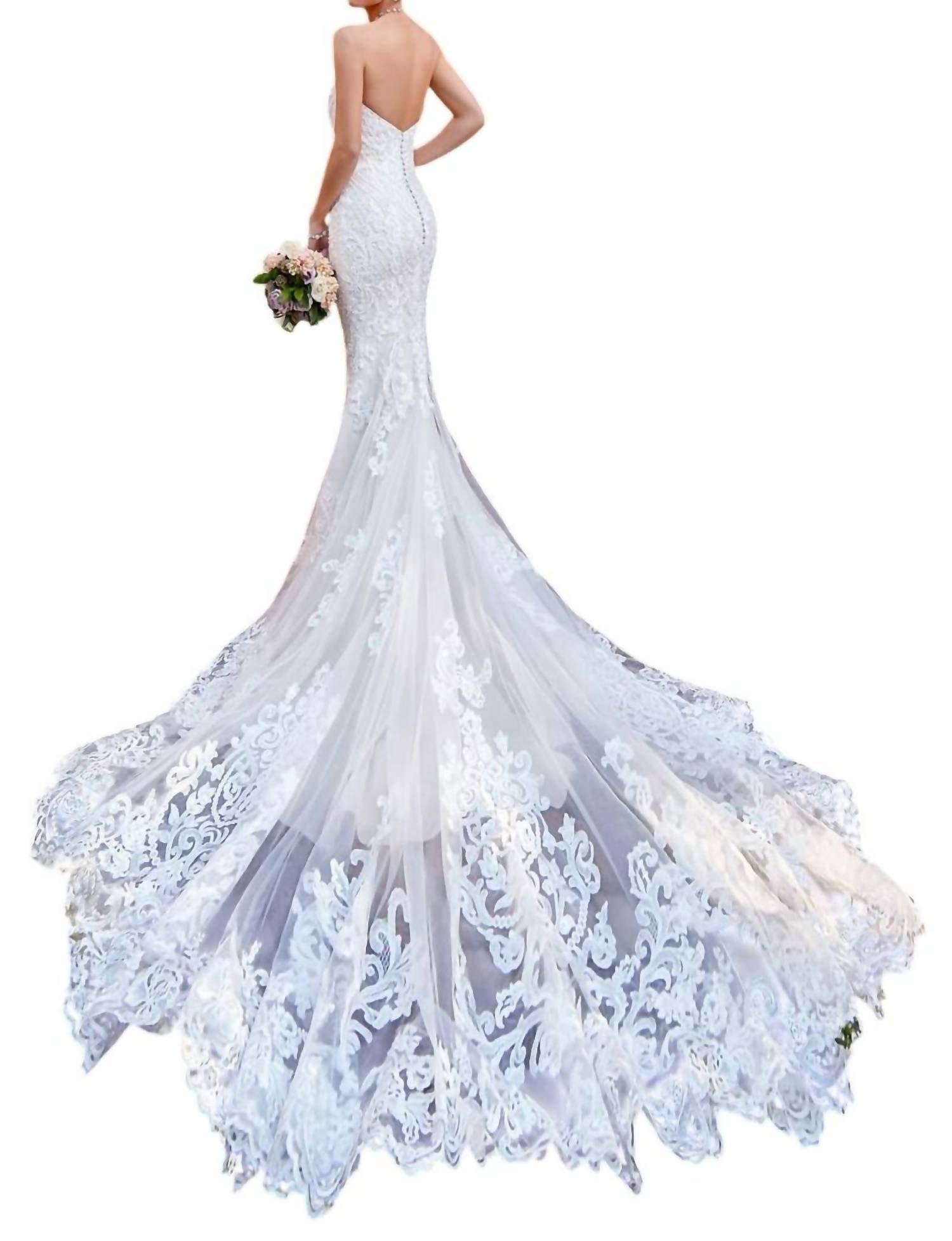 Ivoire By Kitty Chen - Kate Fit And Flare Wedding Dress