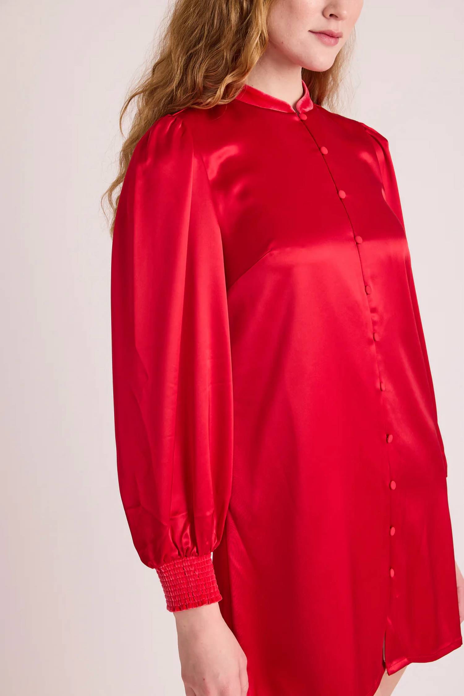 S'edge Normandy Mini Dress in lipstick 1 - women's dress - view 4
