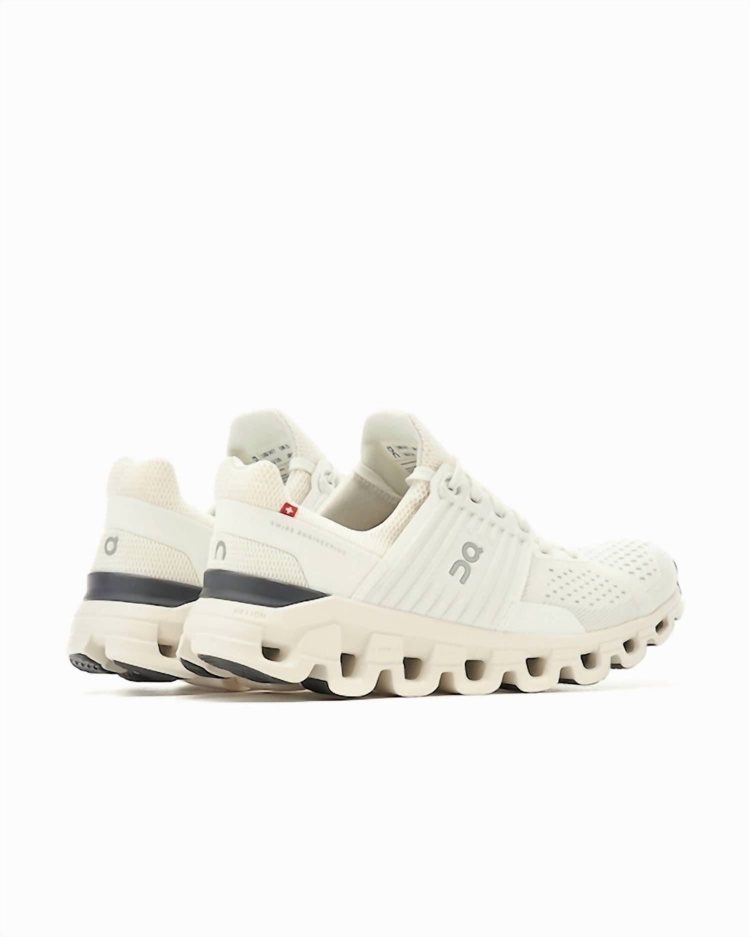 On Running Women's Cloudswift Sneakers in cream - women's shoe - view 4