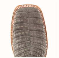 R Watson Boots - Men's Caiman Nubuck 11" Exotic Cowboy Boot