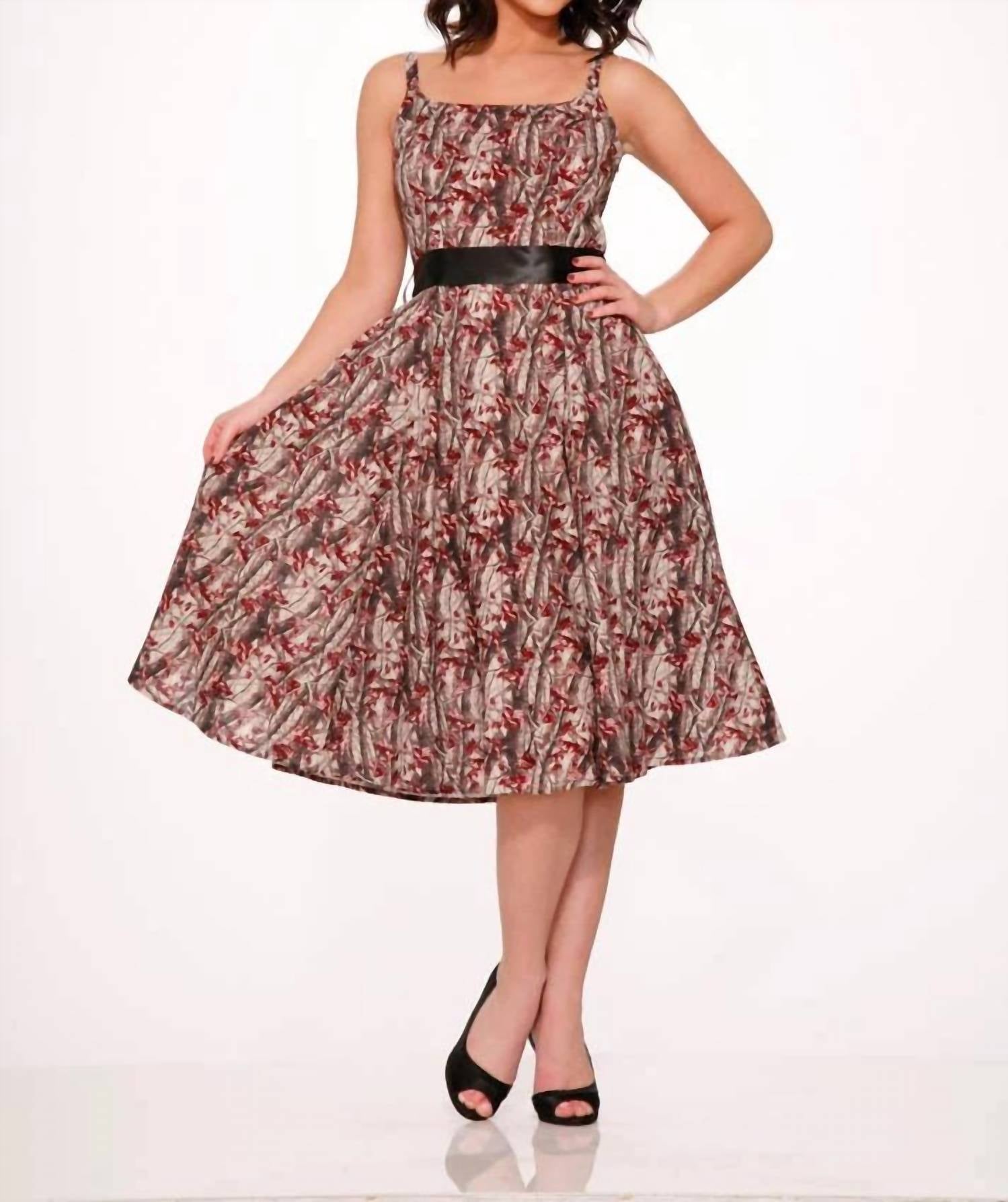 Orchid Bloom - Sylvania Swing Dress