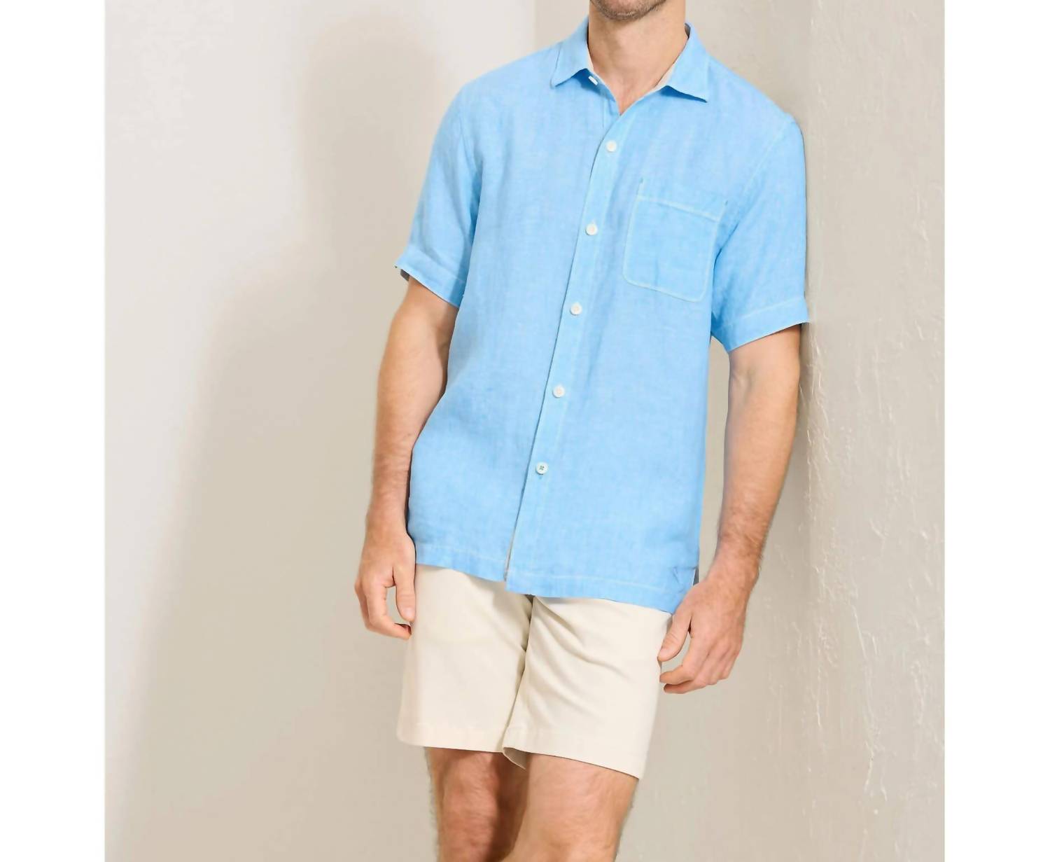 Tommy Bahama - Men's Paradise Breezer Short Sleeve Linen Camp Shirt