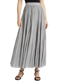 Toteme - Crinkled Plisse Maxi Skirt