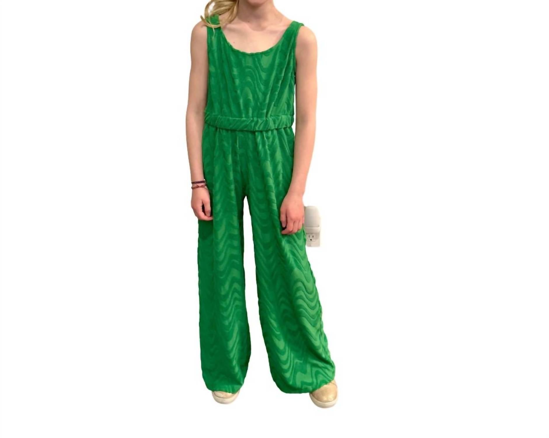 Erge - Girls Sleeveless Jumpsuit