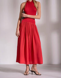 Elan - Halter Midi Dress