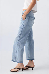 Amo - Easy Army Slouch Crop Jean