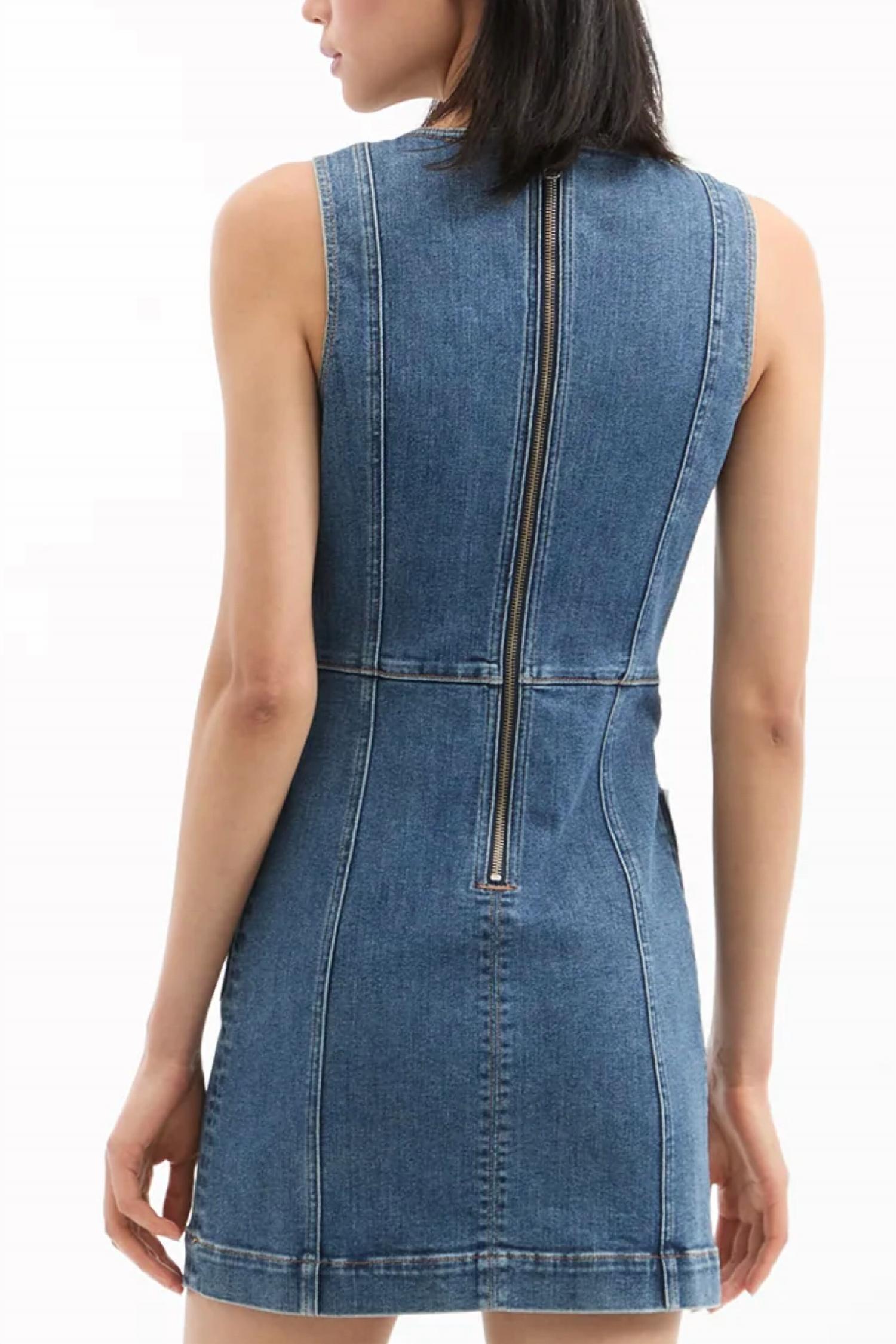 Veronica Beard - Zaire Denim Mini Dress