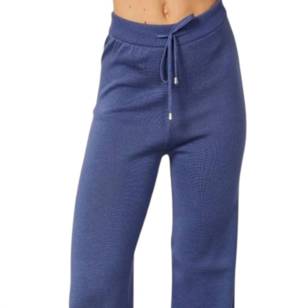 French Kyss - Drawstring Wide-Leg Pant