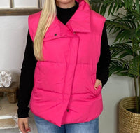 Tcec - Puffy Snap Vest