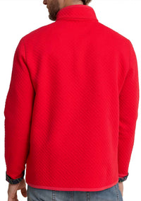 Southern Tide - Oak Island Reversible Quarter Zip Sweater