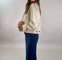 Elan - Lightweight Cropped Utility Jacket