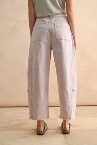 Miou Muse - Amber Barrel Denim Jeans