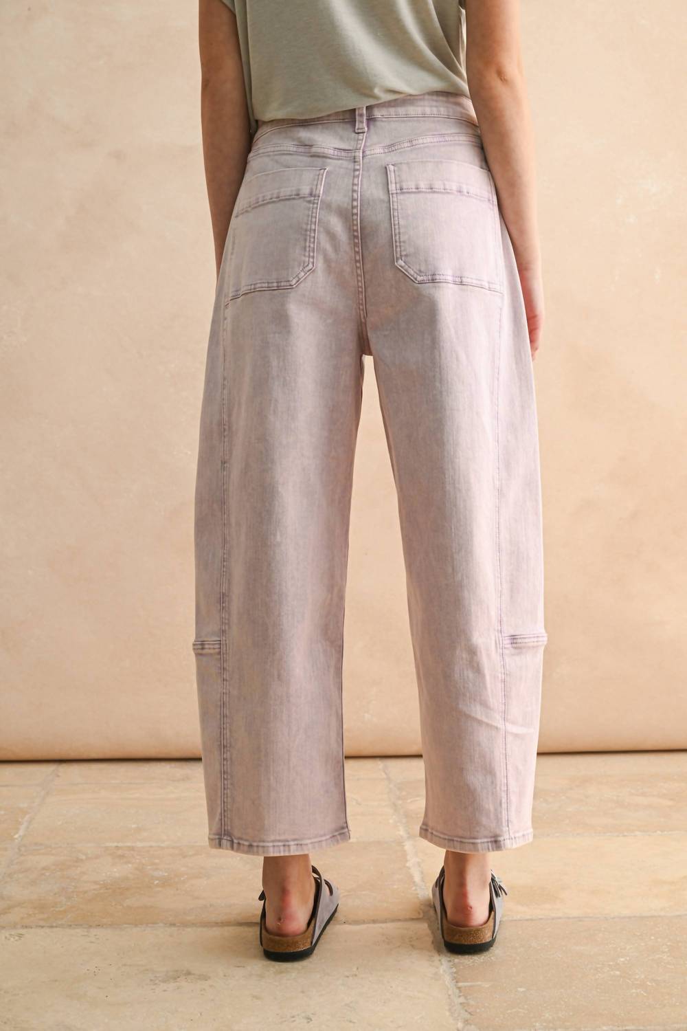 Miou Muse - Amber Barrel Denim Jeans