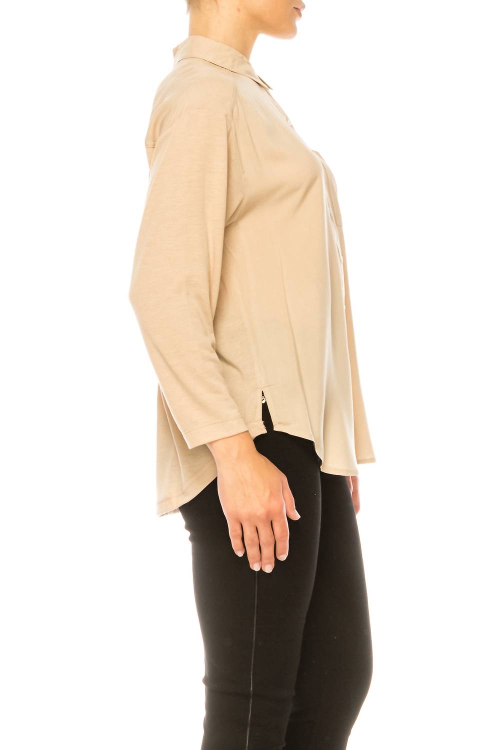 Grand & Greene - Double-fabric Long Sleeve Shirt